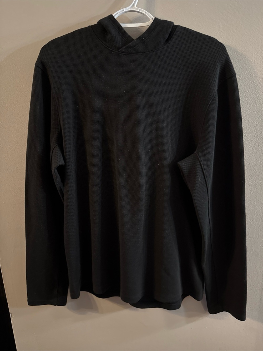 Lululemon Steady State Pullover Hoodie Color Black Sz M Athletic Men’s Jl26